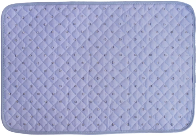 Provence quilted Placemat (Calissons. lavender blue)